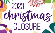 NZTC_Christmas closure      The college will close for the year on Wednesday 20 December, and reopen on Monday 8 January 2024. Thumbnail